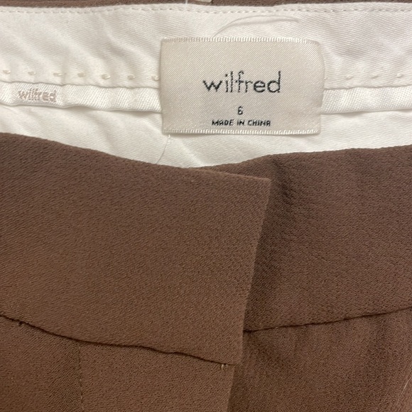 Effortless Cropped Pant Wilfred - walnut - Picture 5 of 5